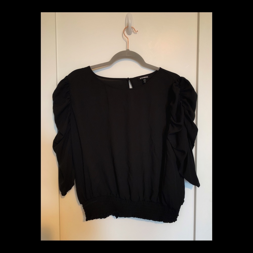 Express never worn black blouse